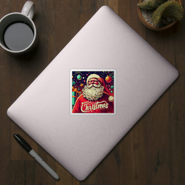 Captivating Christmas: Unleash Cheer with Unique Santa Claus Illustrations! by insaneLEDP